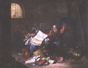 Kimyager by David the Elder Teniers