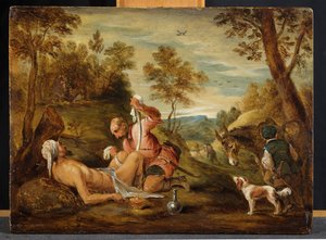 İyi Samiriyeli, by David Teniers the Younger