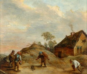 Kase Oynayan Adamlar by David Teniers the Younger