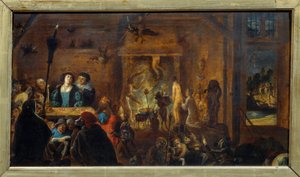 Şabat sahnesi. David II Teniers