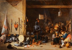 Bir Muhafız Odasının İçi, c.1640