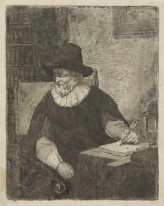 Adam bir çalışma by David van der Kellen
