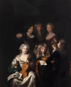 Bir Müzik Kumpanyası, 1670-90 civarı (tuval üzerine yağlıboya)