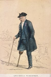 Tek bacaklı bir Greenwich emeklisi, 1855
