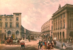 Çeyrek, Regent Caddesi, 1852.