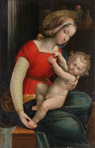 madonna ve çocuk by Defendente Ferrari
