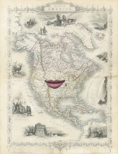 Sömürge Kuzey Amerika, 2017 (kağıt kesme kolajı)