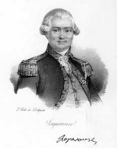 Comte de La Perouse, 18. yüzyıl Fransız denizcisi, astronom ve kaşif, c1830