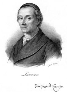 Johann Kaspar Lavater, İsviçreli fizyognomist ve ilahiyatçı, c1830.