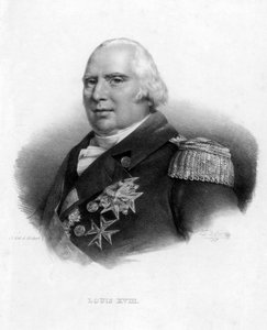 Louis XVIII, Fransa Kralı, 1827.
