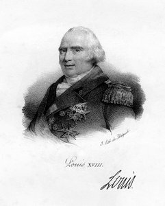 Louis XVIII, Fransa Kralı, 19. yüzyıl.