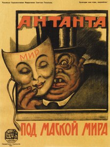 Barış Maskesi Altında İtilaf Posteri, 1920