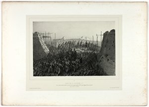 İtalya Hatıra Eşyası'ndan Courtine 6-7'nin Ele Geçirilmesi: Roma Seferi by Denis Auguste Marie Raffet