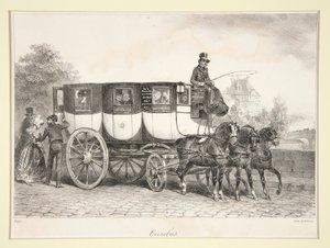 omnibüs by Denis Auguste Marie Raffet