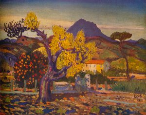 Çiçek Açan Armut Ağacı, 1913 1932
