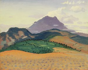 Pirenelerde Madeloc turu, c.1913 by Derwent Lees