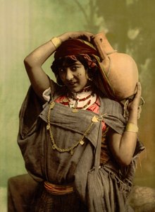 Bir Bedevi kadın, Tunus, Tunus