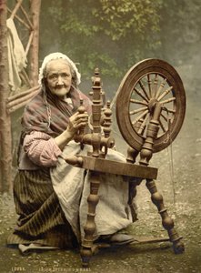 İrlandalı Çıkrık İlçe Galway, 1890 by Detroit Photographic Co.