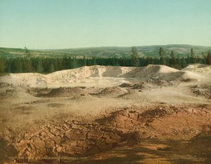 The Paint Pot, Yellowstone Ulusal Parkı, c.1902 (fotokrom)