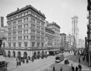 Metropolitan Opera Binası, New York, c.1905 by Detroit Publishing Co.