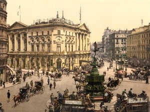 Piccadilly Sirki, Londra, 1890-1900 dolayları