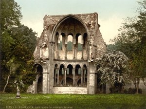 Heisterbach Manastırı Harabeleri, Kuzey Ren-Vestfalya, Almanya, 1900 c. by Detroit Publishing Co.