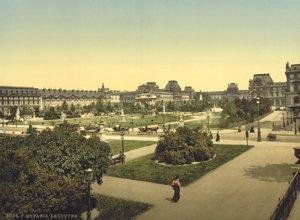 Louvre, Paris, c.1890-1900 by Detroit Publishing Co.