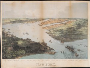 New York, 1868 by Deutz Brothers