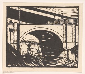De brug (nesne üzerindeki orijinal başlık) by Dick Ket