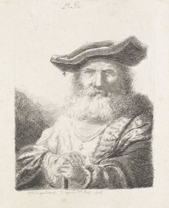 bere ile yaşlı adam by Diederik Jan Singendonck