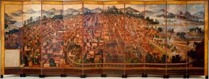 Meksika Şehri, yaklaşık 1690. by Diego Correa