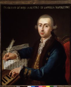 Gian Francesco de Majo (1732-1770) İtalyan bestecinin portresi