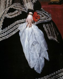 El ve eşarp Avusturya Kraliçesi Mary Anne