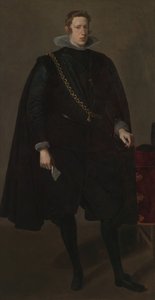 Philip IV, İspanya Kralı, c.1624 (tuval üzerine yağlı boya) by Diego Velázquez