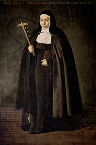 Anne Jeronima de la Fuente'nin portresi by Diego Rodriguez de Silva y Velazquez