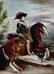 Philip IV'ün At Sırtında Portresi Portresi, c.1635 (tuval üzerine yağlı boya)