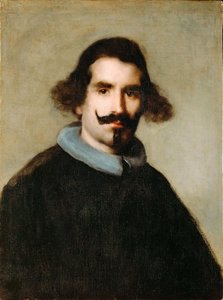 Kendi Portresi, Velazquez, Diego (1599-1660). Tuval üzerine yağlı boya, c. 1650, Boyut : 63x50. Musei Capitolini, Roma by Diego Velázquez