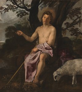 Vahşi Doğada Vaftizci Yahya, yaklaşık. 1622. by Diego Velasquez