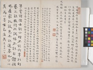 Manzara Resimleri Albümü (kağıt üzerine mürekkep) by Ding Yunpeng