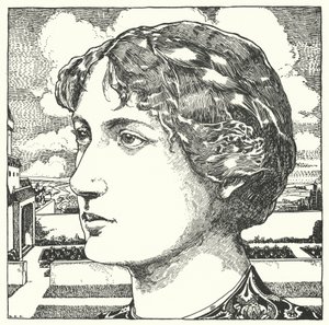 İyi Teyze (gravür) by Dion Clayton Calthrop