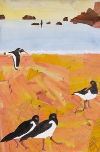 Bir Gormley gelgiti (kolaj) by Dione Verulam