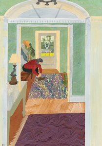 Botlar üzerinde (kolaj) by Dione Verulam