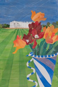 Ev, Gorhambury (kolaj) by Dione Verulam