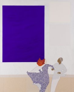 Klein Dans Etmeye İlham Veriyor, 2020 (kolaj) by Dione Verulam