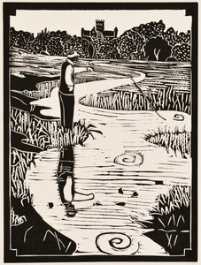 Yılın ayları: Mayıs, 2012 (linocut) by Dione Verulam