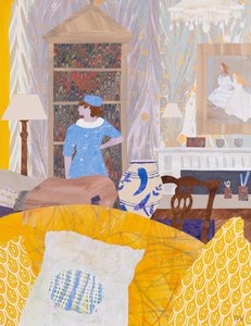 Dışarı çıkayım mı (kolaj) by Dione Verulam