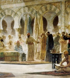 Abd Al-Rahman III, Dionis Baixeras i Verdaguer'in bir resminin detayı