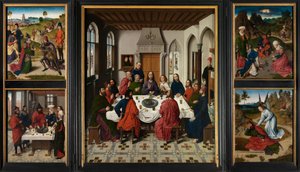Kutsal Ayinin Sunağı, c.1464-68 (panel üzerine yağlıboya)