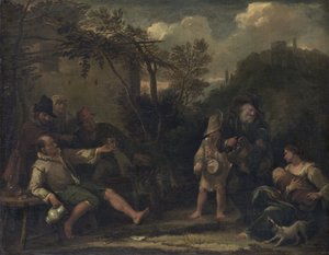 neşeli şirket by Dirck Helmbreeker