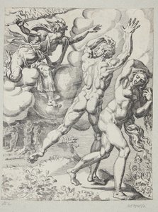 Cennetten kovulma by Dirck Volckertsz. Coornhert